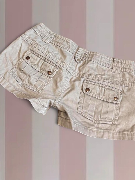 DC Pants - DC Y2K Tan Shorts
